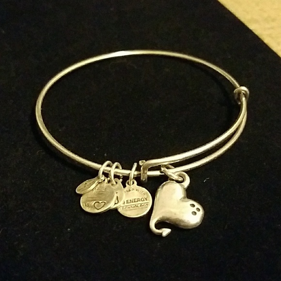 Alex and Ani Jewelry - Alex and Ani heart bangle Alex and Ani Jewelry - Alex and Ani heart bangle